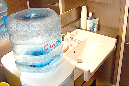 洗面所も衛生面を考え清潔に保たれています。